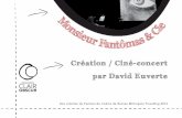 Ciné-concert Mr Fantomas & Cie
