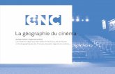 Géographie du cinéma en France, 2010 / CNC