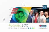 Rapport d'activités 2013 - Savoie Technolac