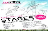 Stages toussaint ados adultes 2011