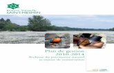 Plan de gestion 2010-2014 / Richesse du patrimoine naturelet enjeux de conservation