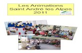 animation office de Tourisme St André les Alpes