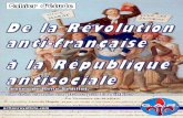 De la révolution anti-française à la république antisociale