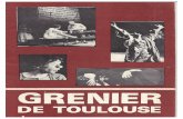 Programme du Grenier de Toulouse novembre-décembre 1973