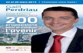 Gaël PERDRIAU : 200 propositions pour provoquer l'avenir de Saint-Étienne