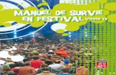 Manuel de survie en festival 2012