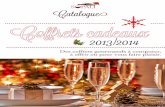 Catalogue Coffrets vins & champagnes Noël 2013