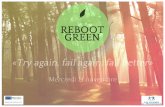 Conférence Reboot Green - 14 novembre 2012