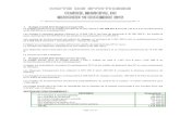 AGDE - Conseil Municipal - Ce Mercredi 19 Décembre 2012 à 18 h - Ordre du jour