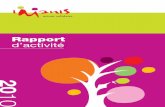 Imanis Rapport Activité 2010