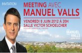 Meeting valls Evry - 8 juin 2012
