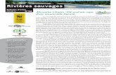 Bulletin infos rivières sauvages 52