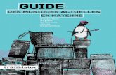 Guide des musiques actuelles en Mayenne / 2012
