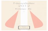 Newsletter Printemps-Été 2012 Press Promenade