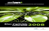 Association ADAN - Bilan 2008
