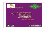 20ème anniversaire de l’Orchestre Symphonique Régional de Limoges et du Limousin