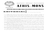 Bulletin officiel municipal d'Athis-Mons n°2, octobre 1961