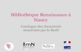 Bibliothèque  Renaissance à Nancy