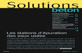 Solutions béton oa 2014-1. Les stations d'épuration des eaux usées