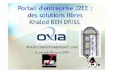 Portail d'entreprise J2EE :des solutions libres