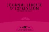 JOURNAL LIBERTE D'EXPRESSION