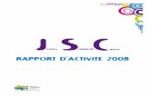 Rapport d'Activite 2008