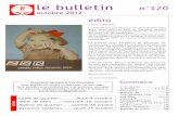 Bulletin N°120 / octobre 2012