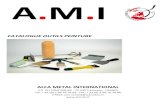 AMI - Catalogue 2013 - Pinceaux, Rouleaux et accessoires