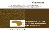 Rapport 2010 sur les progrès en Afrique