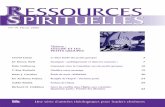 Ressources Spirituelles #14 Hiver 2006