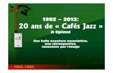 20 ans de café jazz