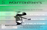 Programme Marronniers Mai Juin Juillet 2011