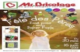 Mr Bricolage - Catalogue fête des pères