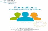 Catalogue de formation - CRESS Rh´ne-Alpes 2013