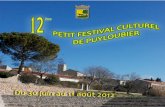 Petit Festival Culturel de Puyloubier 2012