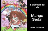 La sélection du prix Manga Sedai 2013-2014
