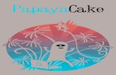 Papaya Cake / présentation