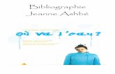 Bibliographie jeann ashbé
