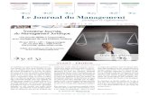 Le Journal du Management et Règlementaire