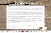 terra award - lettre aux partenaires