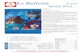 N°115 - Bulletin Mars 2012