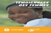 Témoignages de femmes au Congo