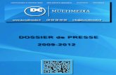 Agence DC Multimedia : dossier de presse 2012