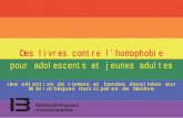 Bibliographie contre l'homophobie pour adolescents et jeunes adultes