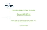 PROFESSIONAL OPEN SOURCE