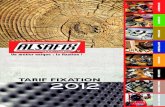 Catalogue ALSAFIX - Tarif 2012