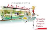 Catalogue etiquettes 2013