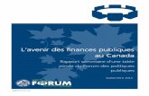 L'avenir des finances publiques au Canada