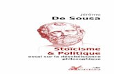 J. De Sousa, Stoïcisme & Politique. Essai sur la désobéissance philosophique