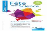 Programme "Fête de la Science 2012"